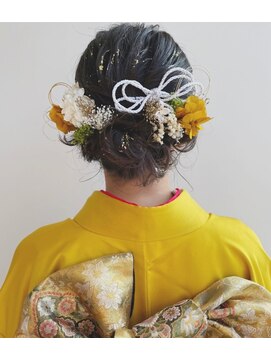 美容室 アイディー i-dee 成人式ヘア