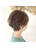 ショートパーマ風大人スウィングショート
