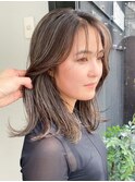 【NORA UMEDA 高木】ホワイトミルクティー外国人風ハイライト