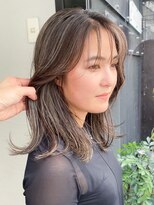 ノラ ウメダ(NORA UMEDA)&nbsp;【NORA UMEDA 高木】ホワイトミルクティー外国人風ハイライト