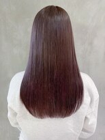 アイティー バイ アルバム 浦和店(IT by ALBUM)&nbsp;ラベンダー_外ハネボブセクションカラーペールベージュ_ba382182