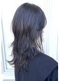 ウルフカットロングm
