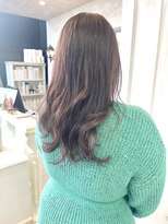 キャアリー(Caary)&nbsp;福山市美容室Caary 人気ラベンダーグレージュ　春カラー　春ヘア