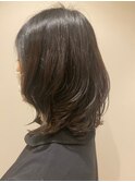 似合わせカット×内巻きパーマ