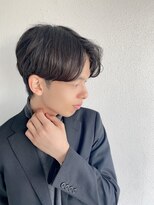 アメラボ 平針店(AmeLab)&nbsp;【センターパート】コンマヘア　韓国ヘア　ビジネス　ショート
