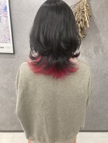 パーセント(percent)&nbsp;【％枚方】レッドインナーカラー