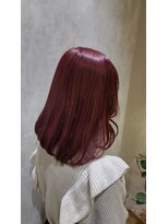 フィゼル あべのルシアス店(Aujua fizelle)&nbsp;ダブルカラーチェリーピンク