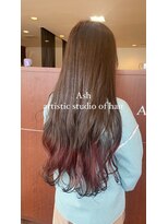 アッシュ アーティスティック スタジオ オブ ヘア(Ash artistic studio of hair) 狐カラー