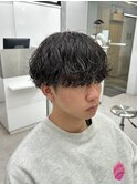 雰囲気から最強!波巻きパーマ