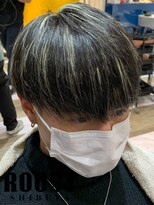 ルースト 渋谷店(ROOST)&nbsp;マッシュ×ホワイトハイライト