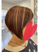 サロンドノア(Salon de NoA)&nbsp;アシメショートボブ