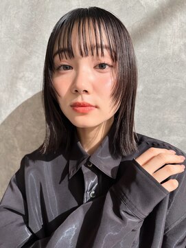 サンド 銀座(sand) 大人かわいいストレートボブ