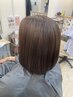 カット＋カラー(白髪染めも可)＋髪質改善4STEP TR￥17600
