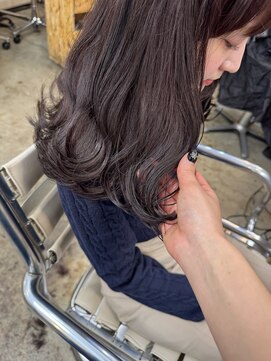 ウィークエンド(WEEKEND) ブリーチなしダブルカラー+カット+トリートメント【￥13800】