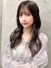 【広島府中店限定☆気になる根元に♪】カラー(リタッチ)+2stepケアTr ￥6900