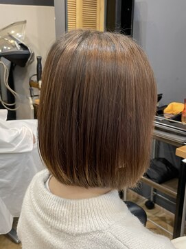 アルター(aL ter) 【似合わせボブ×トリートメント】黒髪/ボブルフ/小顔/林愛華