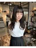 レイヤー 顔まわり トリートメント