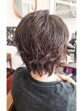 エヴァン(Evan) 前回のパーマが生きる★カットで動きが復活