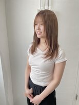 ミュー(Mu)&nbsp;ミルクティーベージュ　レイヤーカラー　ダブルカラー