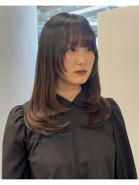 カノエ(canoe) レイヤー×艶髪ストレート