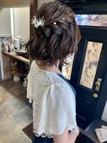 エオバイオー(EOW by oOo)&nbsp;ボブでも可愛いハーフアップ