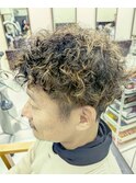 クルクルメンズパーマ