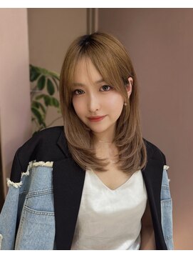 ロンドアヴァントゥス 池袋(Lond aventus) 韓国レイヤー/韓国風/ボブ/髪質改善/黒髪/ブリーチなし〔池袋〕