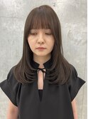 【Kansaku】ふんわりロングレイヤー×グレージュカラー