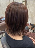 30代40代にオススメ外はねくびれカット