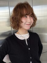 ピープル コモンズ(people commons) ニュアンスレイヤーボブパーマ