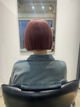 ヘアメイク ルカ(HAIR MAKE LUKA) ボブ×ピンク