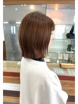 トップヘアー 中庄店(TOP HAIR fuapua)&nbsp;切りっぱなしボブ【りり】