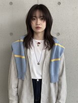 エイチ ウルフカット 大阪梅田(811)&nbsp;フェイスフレーミングルーツカラーネオウルフ天使の羽バングボブ