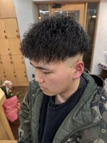ヘアースペースブルーム プリュス 石橋店(HAIR SPACE BLOOM plus) 石橋阪大前/ブッダパーマ/ツイストパーマ/短髪/メンズカット