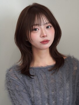 アンアミ シブヤ(Un ami shibuya) ［Unami】レイヤーカット／ハッシュカット/透明感カラー