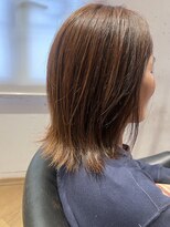 アーカイブ(archive)&nbsp;肩につくボブは外ハネ仕上げがオススメ　archive垂水