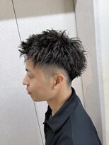 シード(SEED)&nbsp;長崎　ツイストスパイラルパーマ　メンズショート