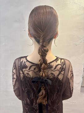 シュリット(schritt) ＊編み下ろし　リボン　タイト　ヘアセット＊　　渋谷　妹尾