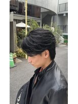 ネイビー 表参道(NAVY) 初パーマビジネスマンおすすめツーブロックフェザーパーマ