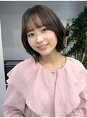 くびれボブ大人可愛い20代