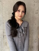 アロ 梅田(alo) 【苗代萌】ブリーチなしでできるブラウンカラー