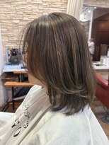 ヘアーラウンジ エゴ(Hair Lounge EGO) 白髪ぼかしで可愛いヘアー