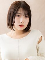 カバーヘア ブリス 北浦和(COVER HAIR bliss)&nbsp;ブリーチなし切りっぱなしハッシュレイヤーボブ20代30代X北浦和