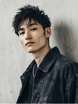 ダブルアール(RR MEN'S SALON) リバースセンターパート/ダウンバング/由比ヶ浜