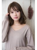 【オレンジクラッカー フェミニン王道スタイル】