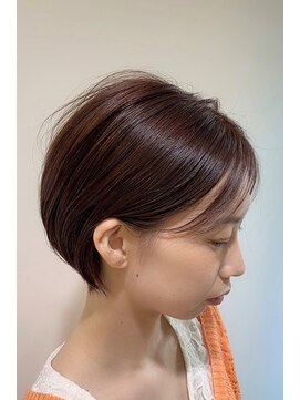 ルグランシャトー(Le grand chateau) 大人小顔ワンサイドショートボブ襟足スッキリ