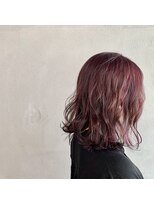 タグ(#tag)&nbsp;#ピンクパープルボブ