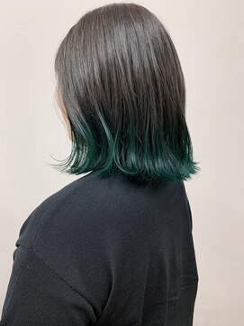 キー(kii) グラデーションカラー　ブリーチカラー　福岡　天神　薬院