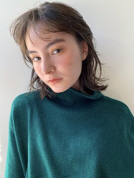 クオン 今泉(quon) 【quon】ラフバング×ニュアンスパーマ　-天神 今泉 薬院-