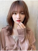 20代30代大人かわいいセミロングヘア★ブランジュ